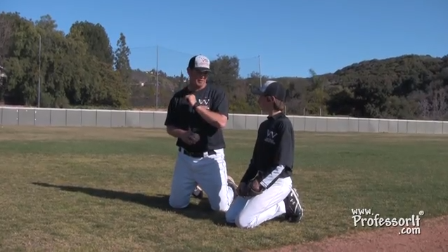 Baseball Lessons Proper Throwing 1 – Kneeling Drill