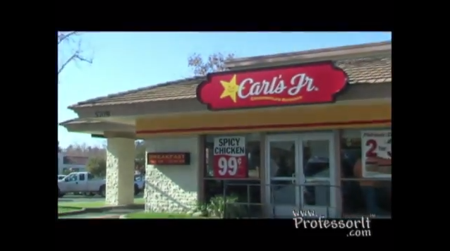 Fast Food Nutrition Tips 8 – Carls Jr’s Menu