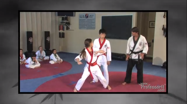 Self Defense For Children Lessons on Video 05– Reverse Head Butt