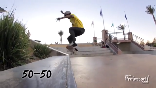 Skateboarding Tricks 11: 50-50