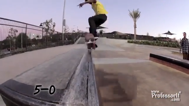 Skateboarding Tricks 12: 5-0