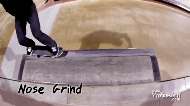 Skateboarding Tricks 13: Nose Grind