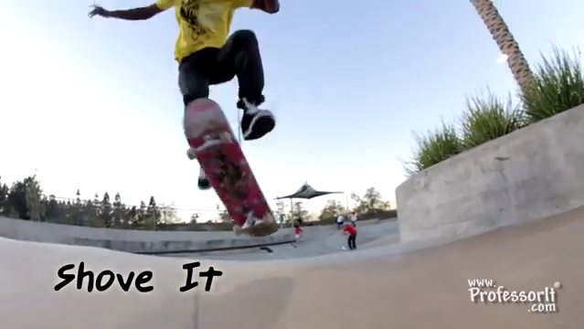 Skateboarding Tricks 9: Shove It