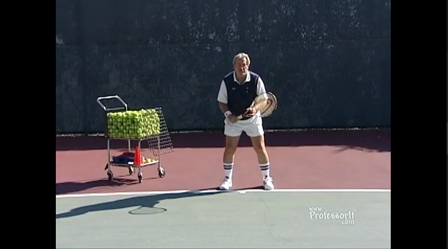 Tennis Lessons On Video Episode 20 Backhand Underspin Drive