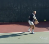 Tennis Lessons On Video Episode 19 Backhand Topspin Drive 2 Hand Grip
