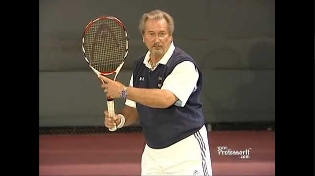 Tennis Lessons On Video Episode 24 Heavy Top Spin Forehand