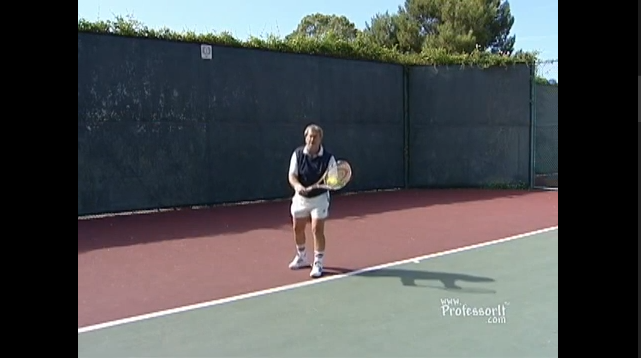 Tennis Lessons On Video Episode 31 Serve Demonstration