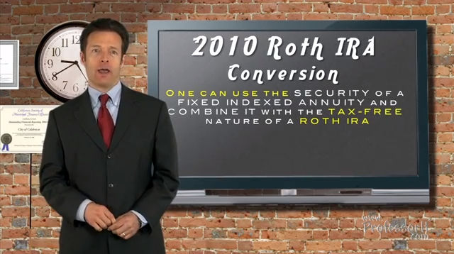 Investment Tips On Video 8 – 2010 Roth Ira conversion